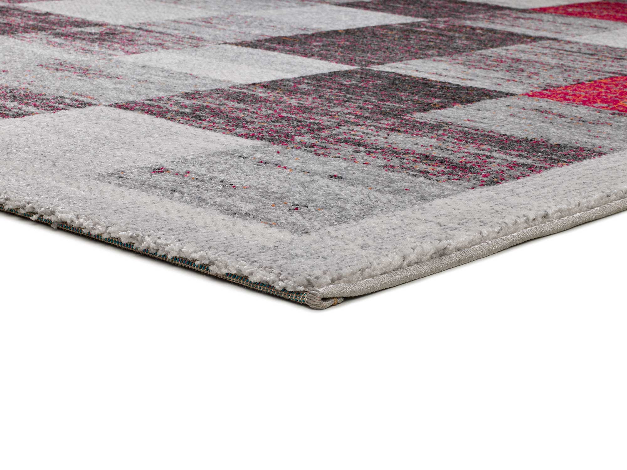 Atticgo Alfombra moderna Sheki 16763 Gris﻿ macro