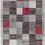 Atticgo Alfombra moderna Sheki 16763 Gris﻿