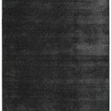 Custom-made rug Silky Lush Plain Anthracite