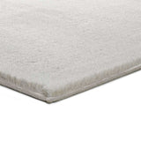 Custom-made rug Silky Lush Plain White