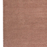 Custom-made rug Silky Lush Plain Pink