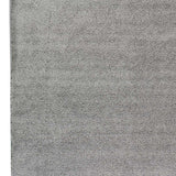 Custom-made rug Silky Lush Plain Silver