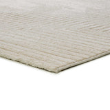 Verona Geometric Embossed Rug 2253 Cream