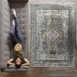 Atticgo Alfombra vintage Alana 23648 Gris Ambiente