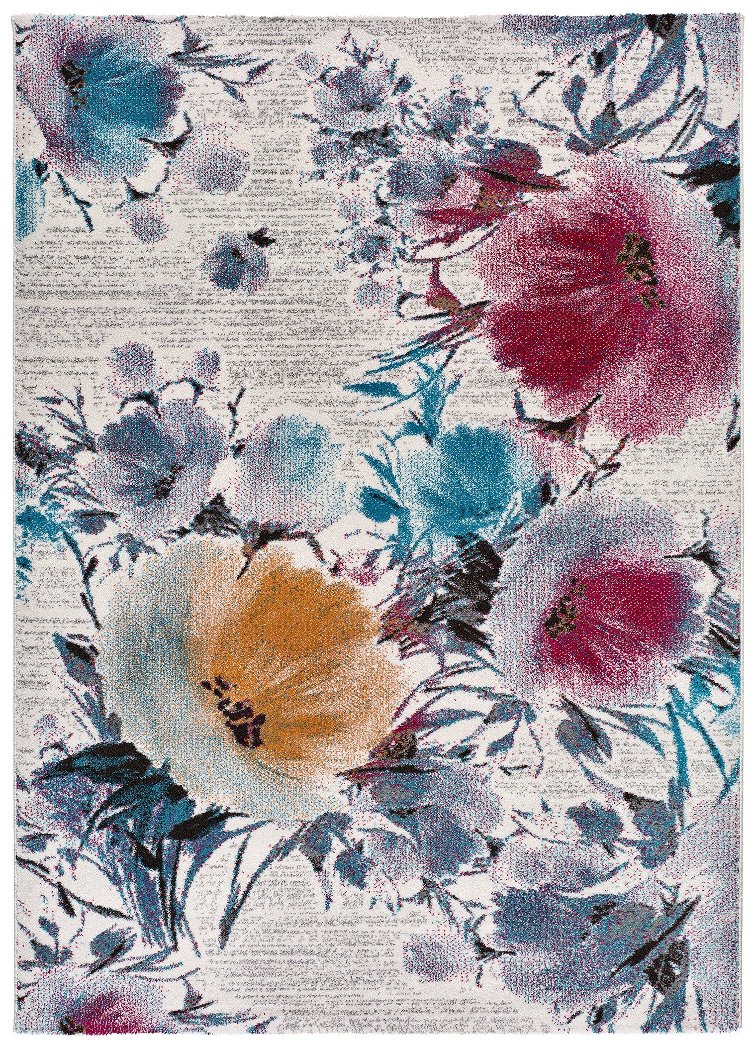 Atticgo Alfombra floral Bukit 16540 Multicolor