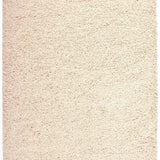 Atticgo Alfombra lisa de pelo alto Catay 8507 Blanco