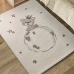 Atticgo Alfombra infantil Cranberry 659 Blanco 115x170 cm ambiente zoom