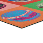 Atticgo Alfombra para cocina Ricci Pop Art  macro