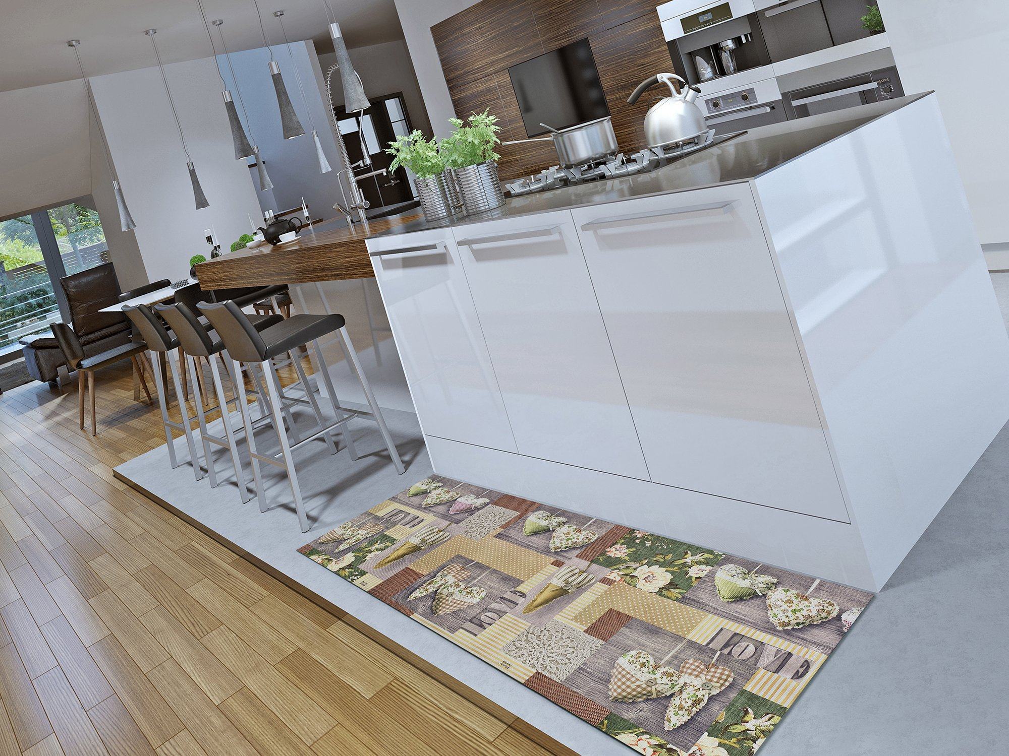 Atticgo Alfombra de cocina Sprinty Patchwork Ambiente