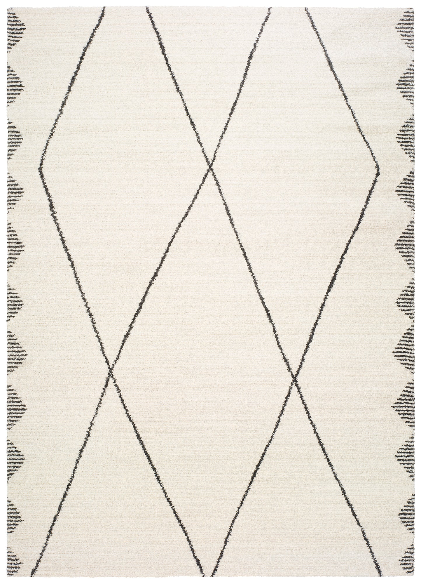 Atticgo Alfombra de estilo escandinavo Tanum 50405 Blanco