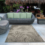 Atticgo Alfombra exterior interior Tokio 276 Plata Ambiente