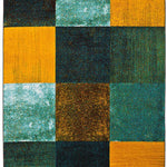 Atticgo Alfombra cuadros Moar 16187 multicolor