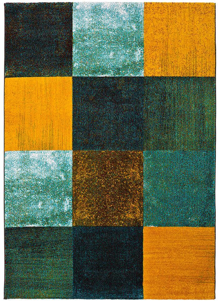 Atticgo Alfombra cuadros Moar 16187 multicolor